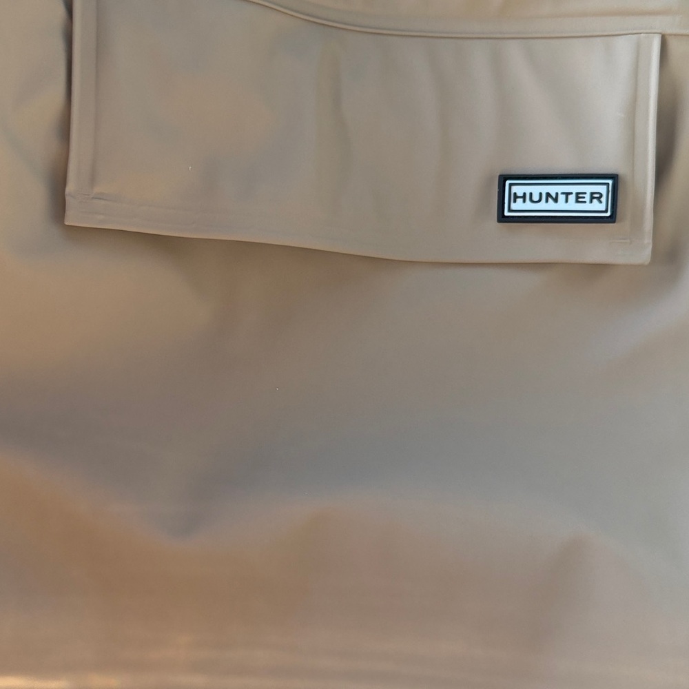 Hunter Women's Beige Utility Jacket Water Resistant M NWt - Picture 5 of 6
